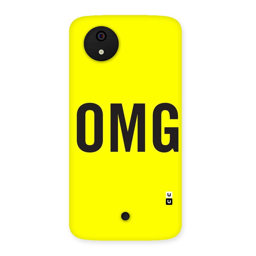 Oh My God Back Case for Micromax Canvas A1