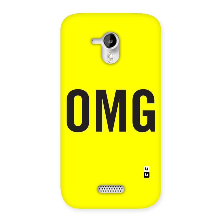 Oh My God Back Case for Micromax Canvas HD A116