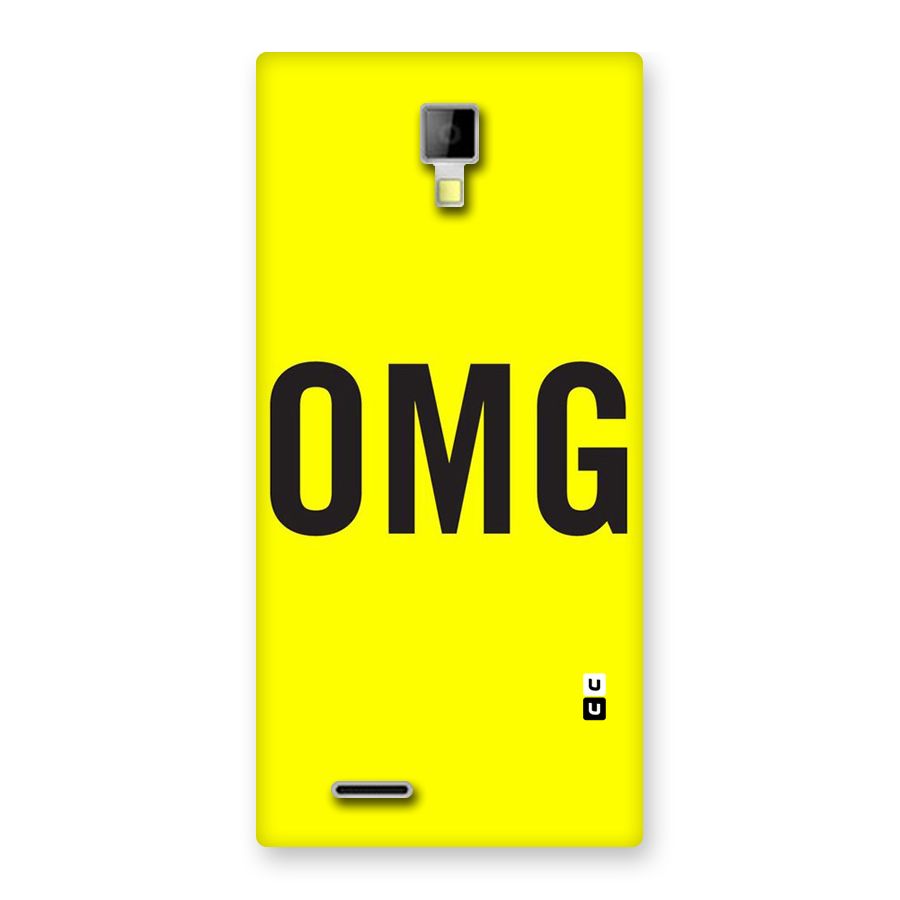 Oh My God Back Case for Micromax Canvas Xpress A99