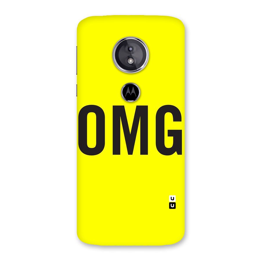 Oh My God Back Case for Moto E5
