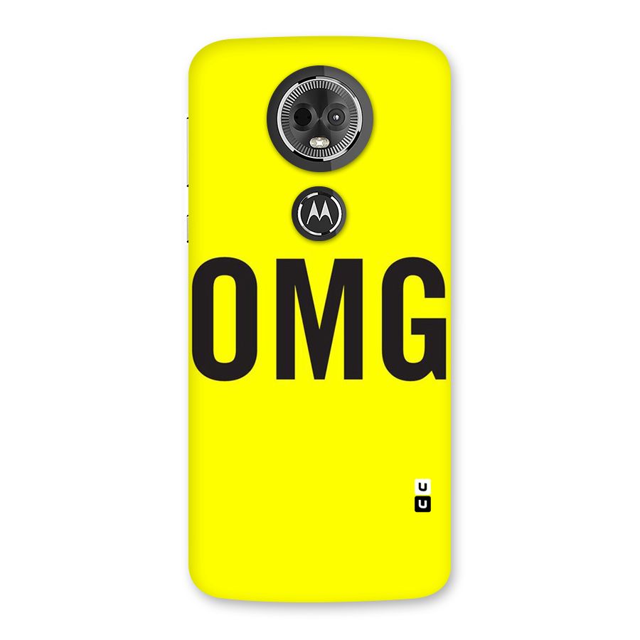 Oh My God Back Case for Moto E5 Plus