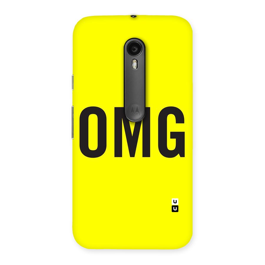 Oh My God Back Case for Moto G3