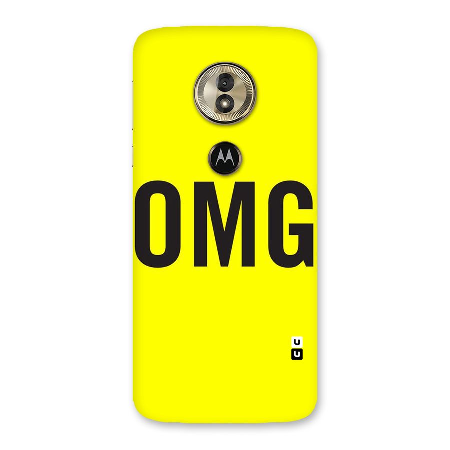 Oh My God Back Case for Moto G6 Play
