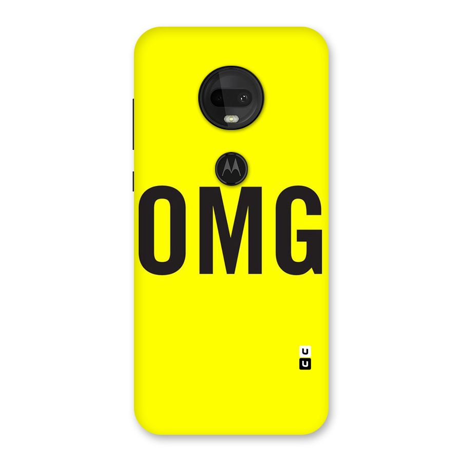 Oh My God Back Case for Moto G7