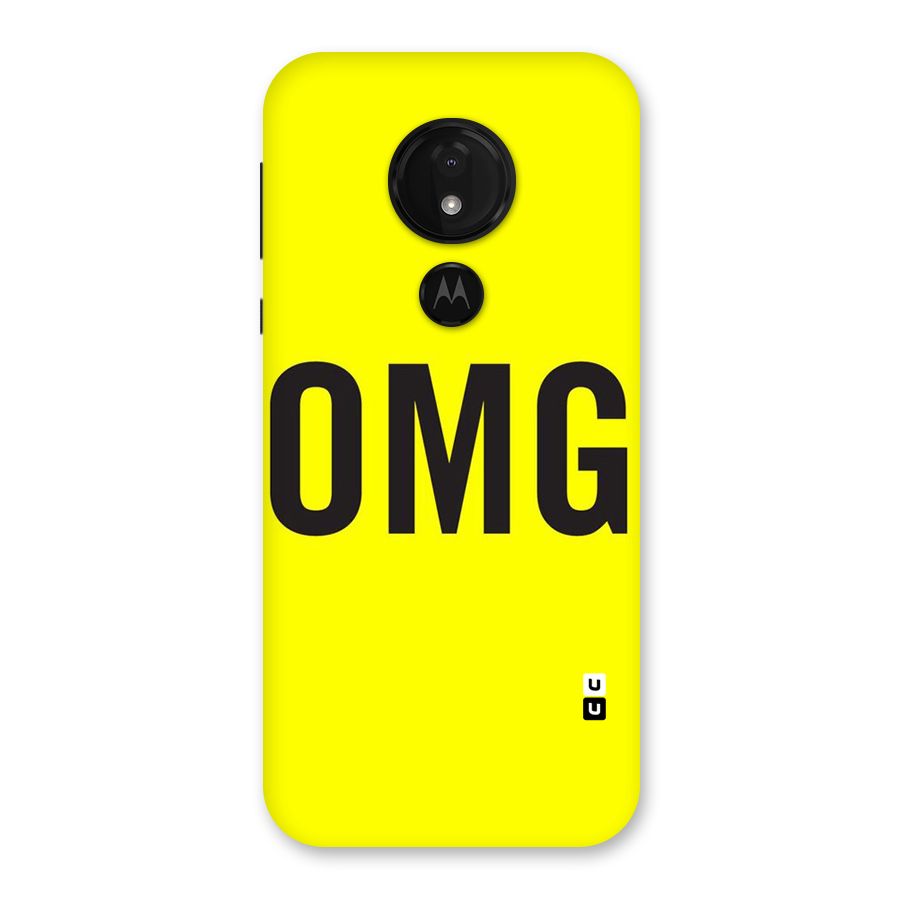 Oh My God Back Case for Moto G7 Power