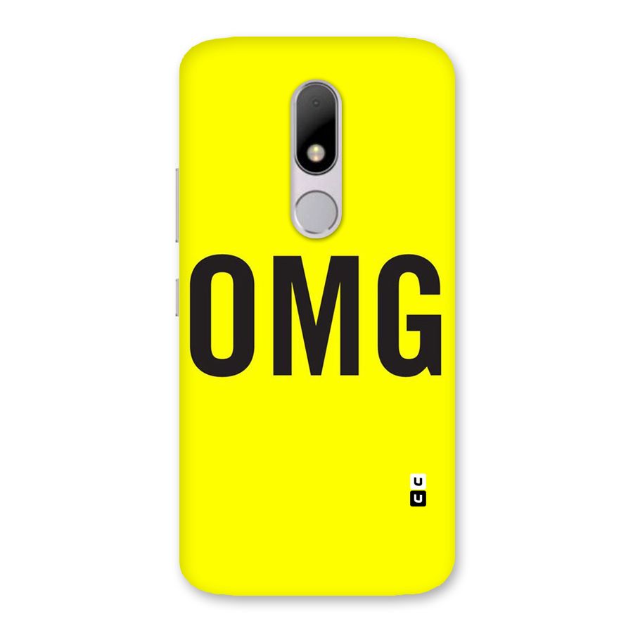 Oh My God Back Case for Moto M