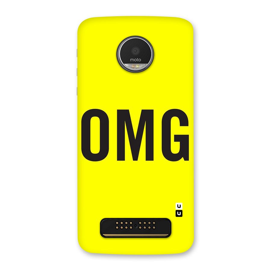 Oh My God Back Case for Moto Z Play