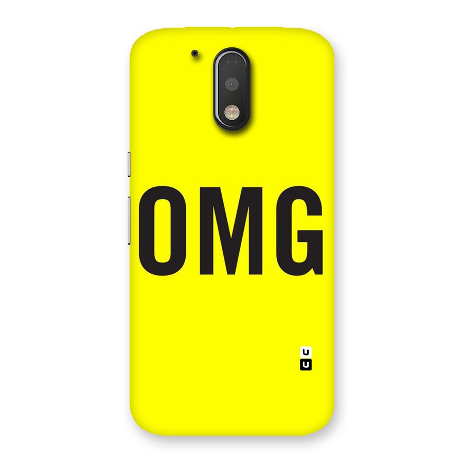 Oh My God Back Case for Motorola Moto G4 Plus