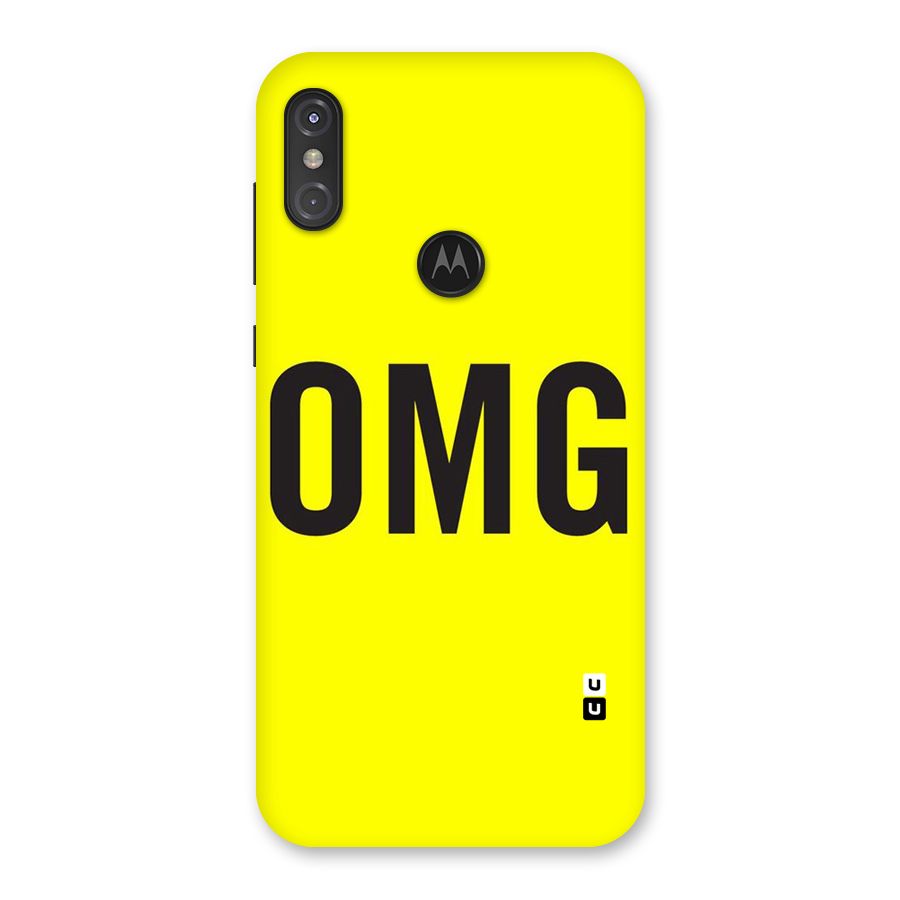 Oh My God Back Case for Motorola One Power