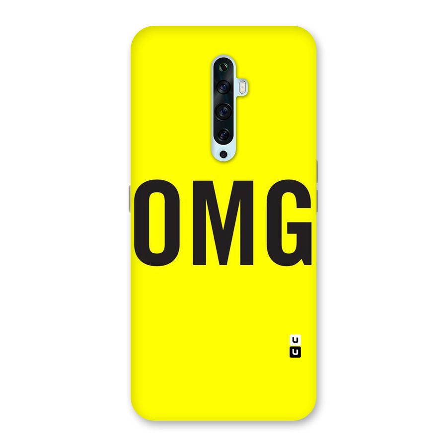 Oh My God Back Case for Oppo Reno2 F