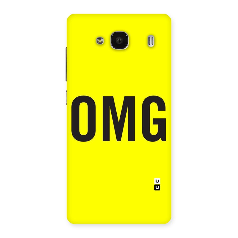 Oh My God Back Case for Redmi 2