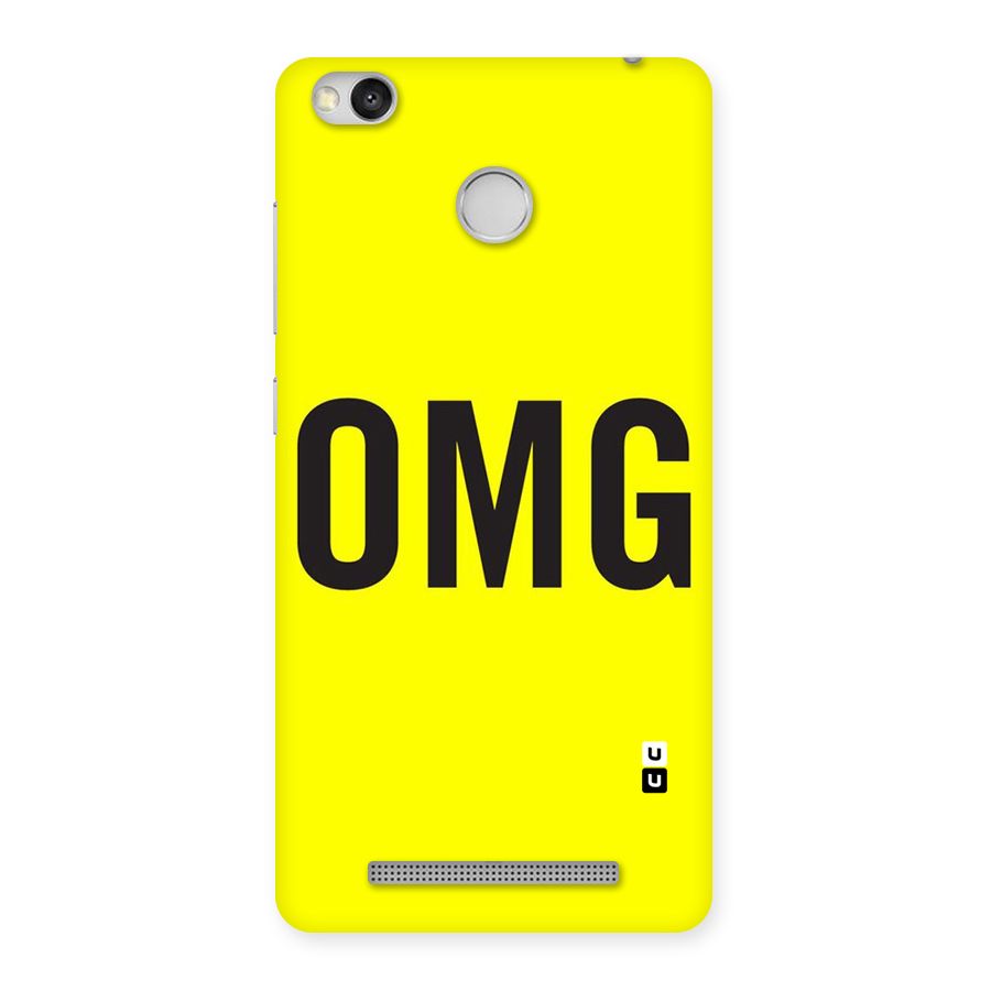 Oh My God Back Case for Redmi 3S Prime