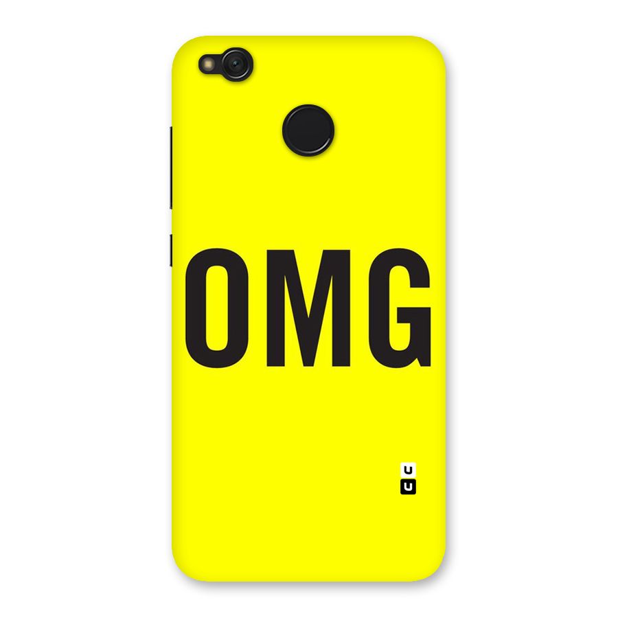 Oh My God Back Case for Redmi 4