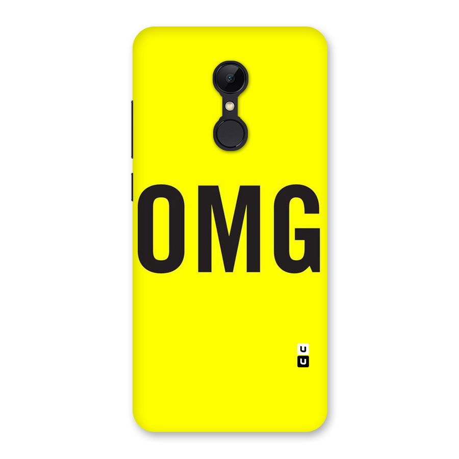 Oh My God Back Case for Redmi 5