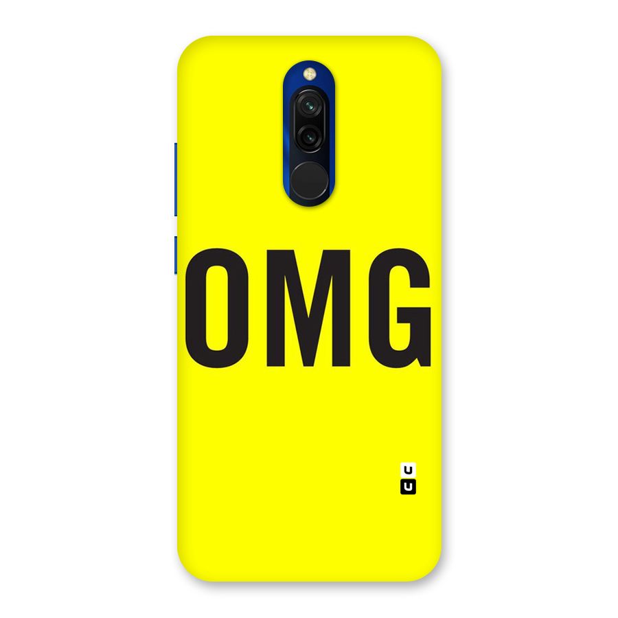 Oh My God Back Case for Redmi 8