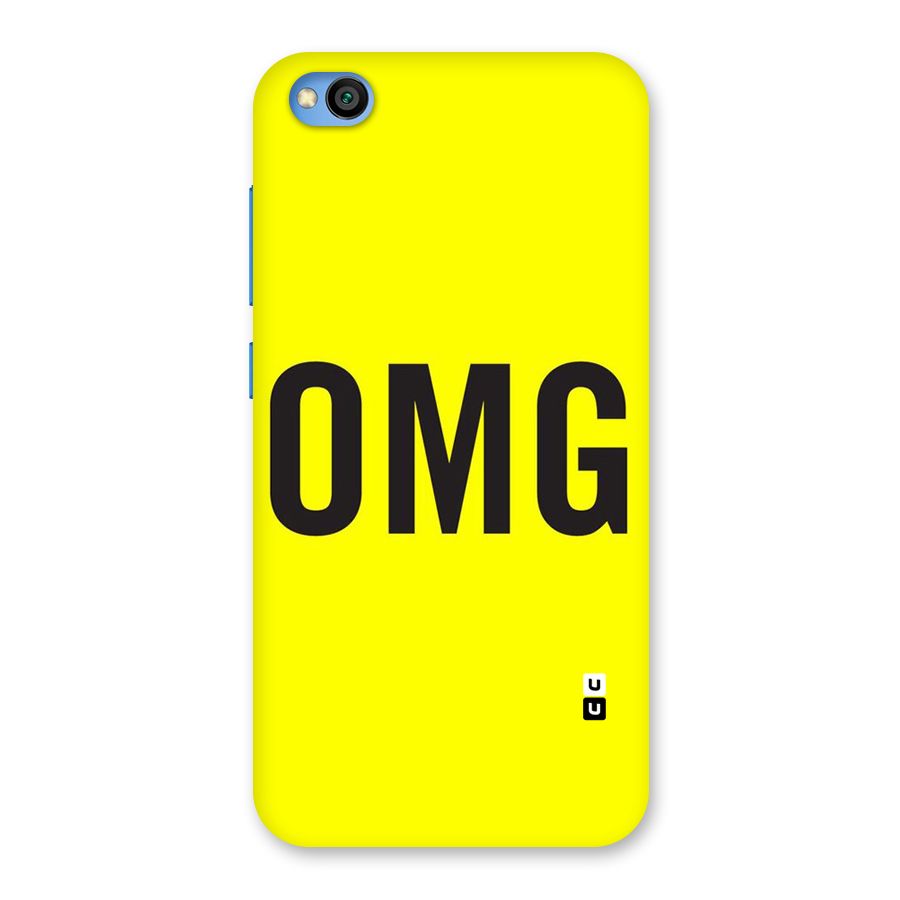 Oh My God Back Case for Redmi Go