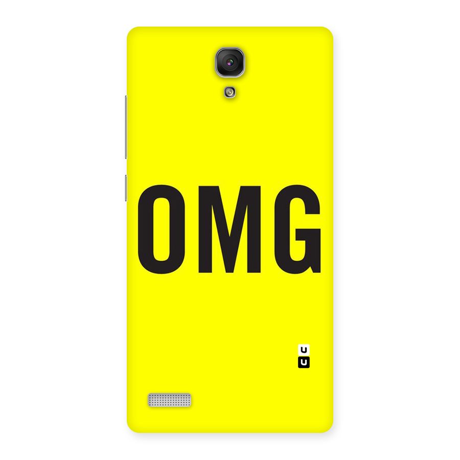 Oh My God Back Case for Redmi Note
