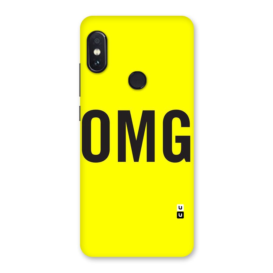 Oh My God Back Case for Redmi Note 5 Pro