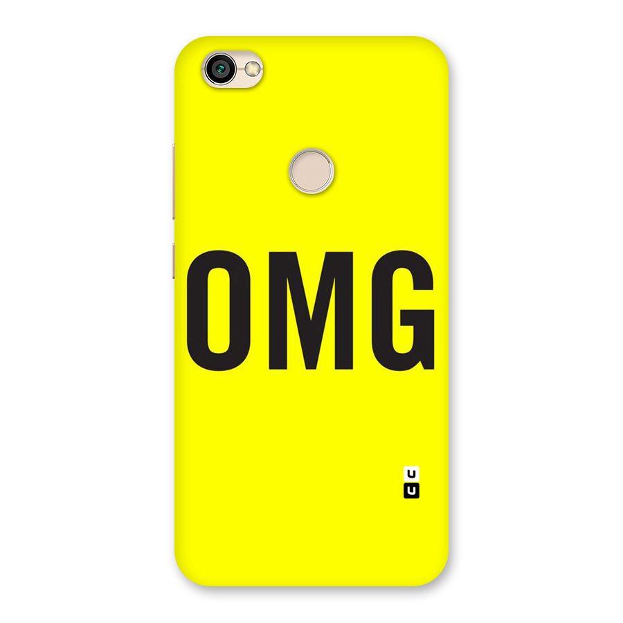Oh My God Back Case for Redmi Y1 2017