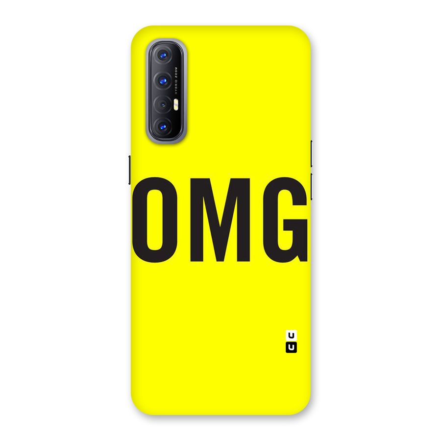 Oh My God Back Case for Reno3 Pro
