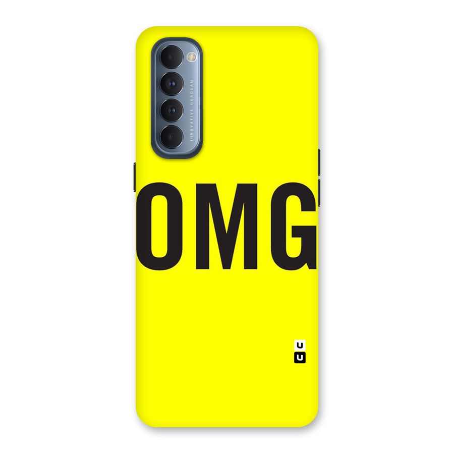 Oh My God Back Case for Reno4 Pro