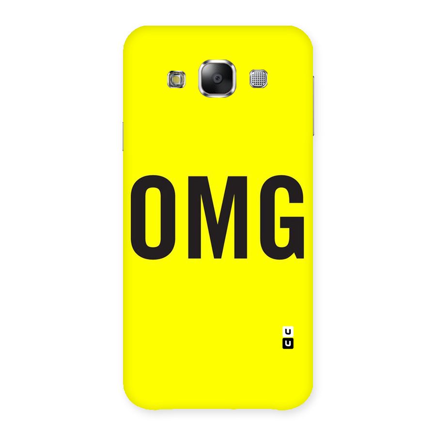 Oh My God Back Case for Samsung Galaxy E5