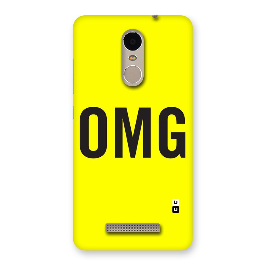 Oh My God Back Case for Xiaomi Redmi Note 3