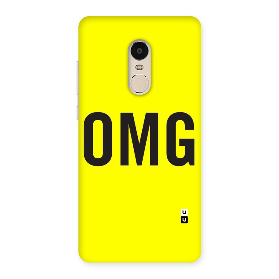 Oh My God Back Case for Xiaomi Redmi Note 4