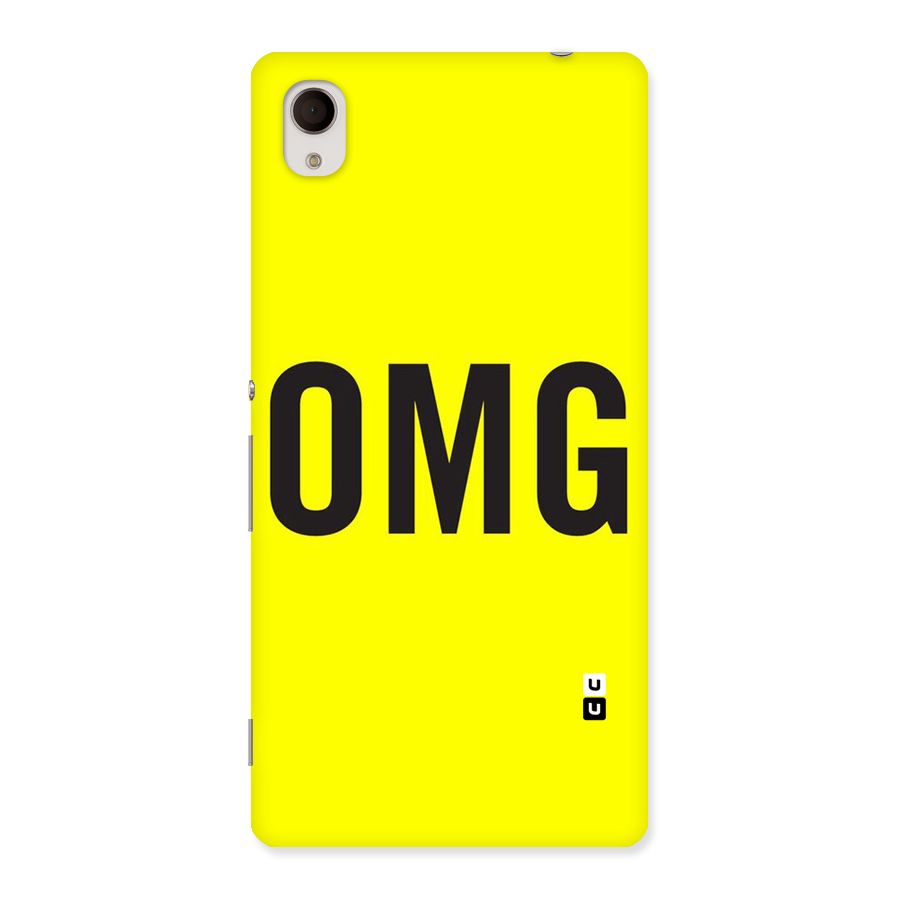 Oh My God Back Case for Xperia M4 Aqua