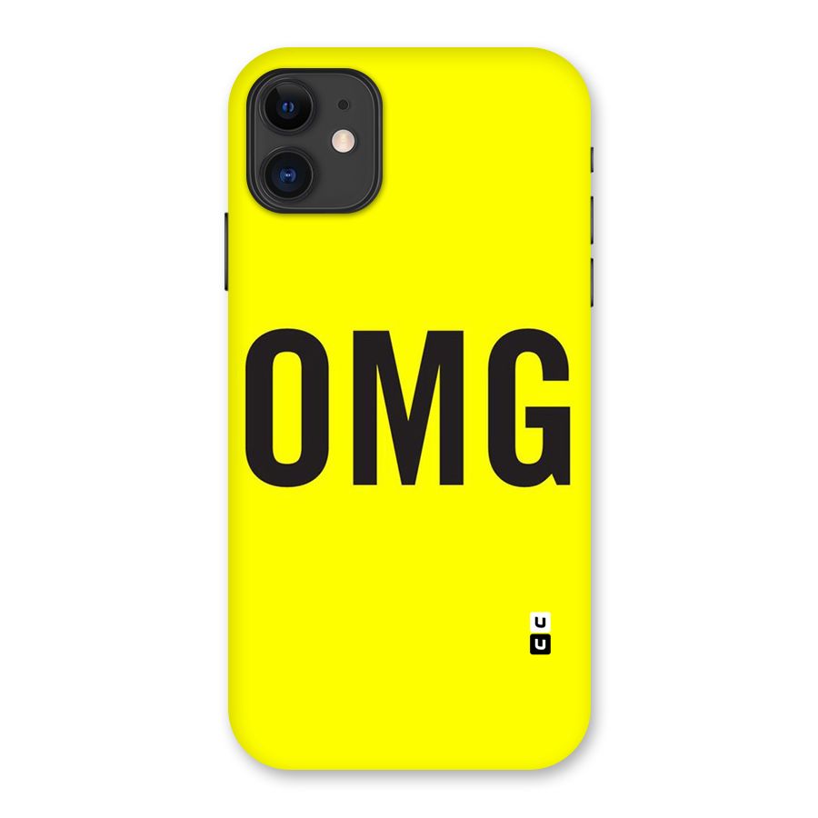Oh My God Back Case for iPhone 11