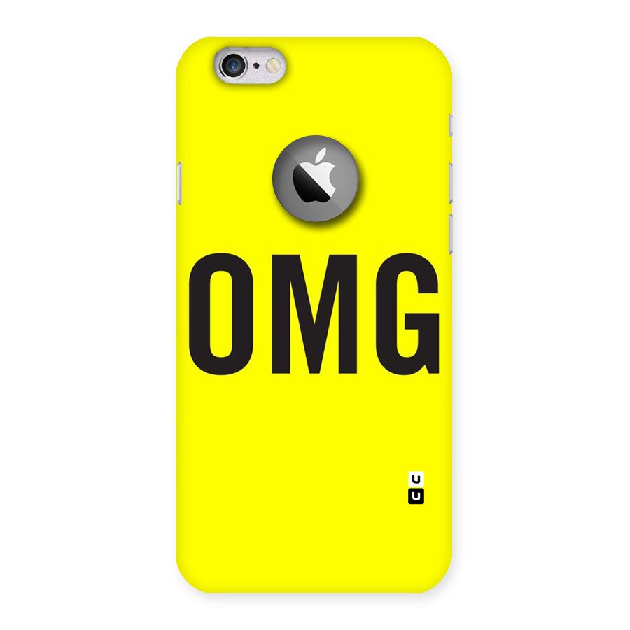 Oh My God Back Case for iPhone 6 Logo Cut