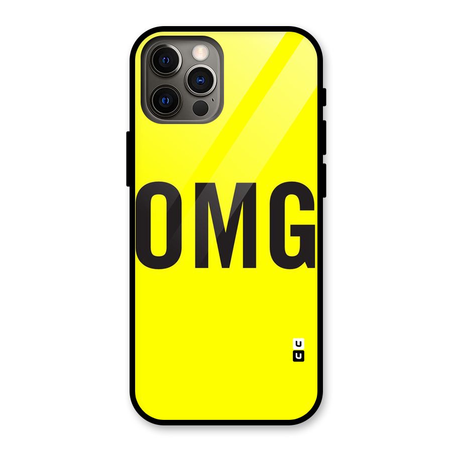 Oh My God Glass Back Case for iPhone 12 Pro