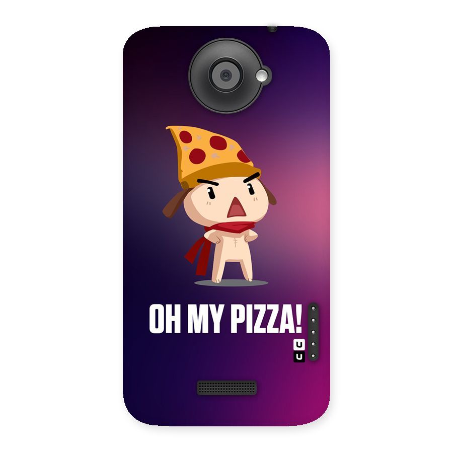 Oh My Pizza Back Case for HTC One X