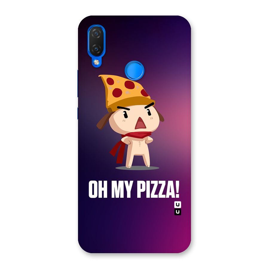 Oh My Pizza Back Case for Huawei P Smart+