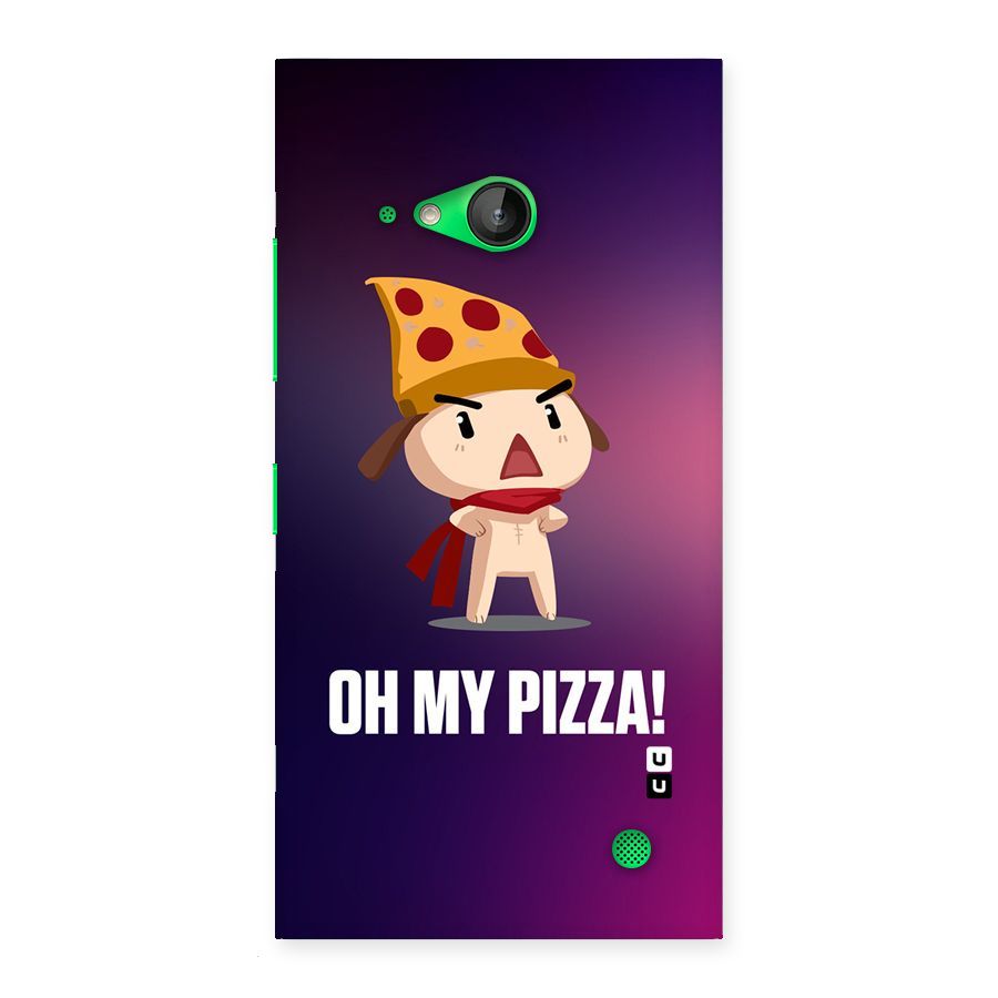 Oh My Pizza Back Case for Lumia 730