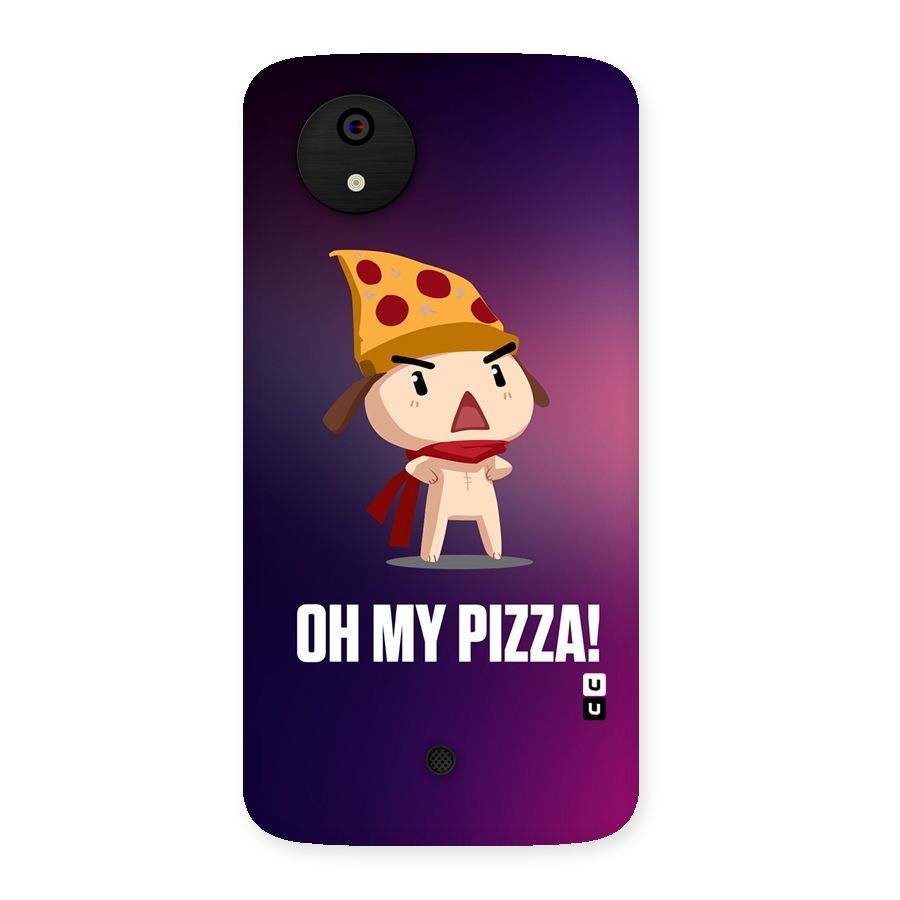 Oh My Pizza Back Case for Micromax Canvas A1