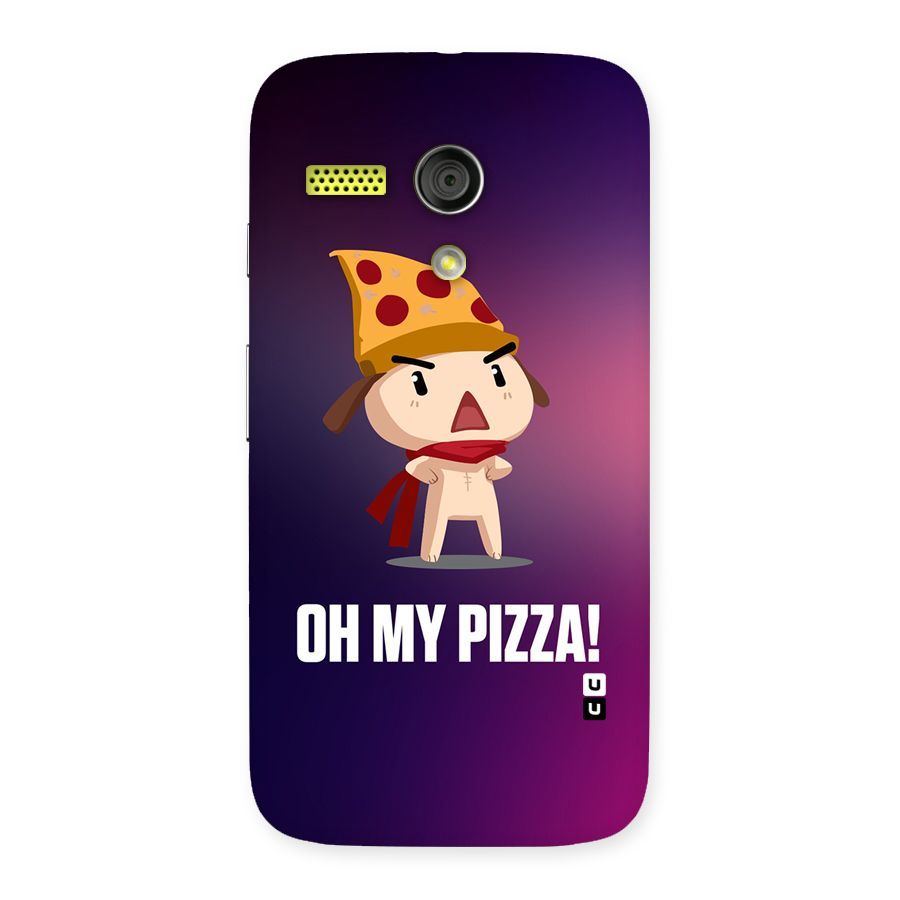 Oh My Pizza Back Case for Moto G