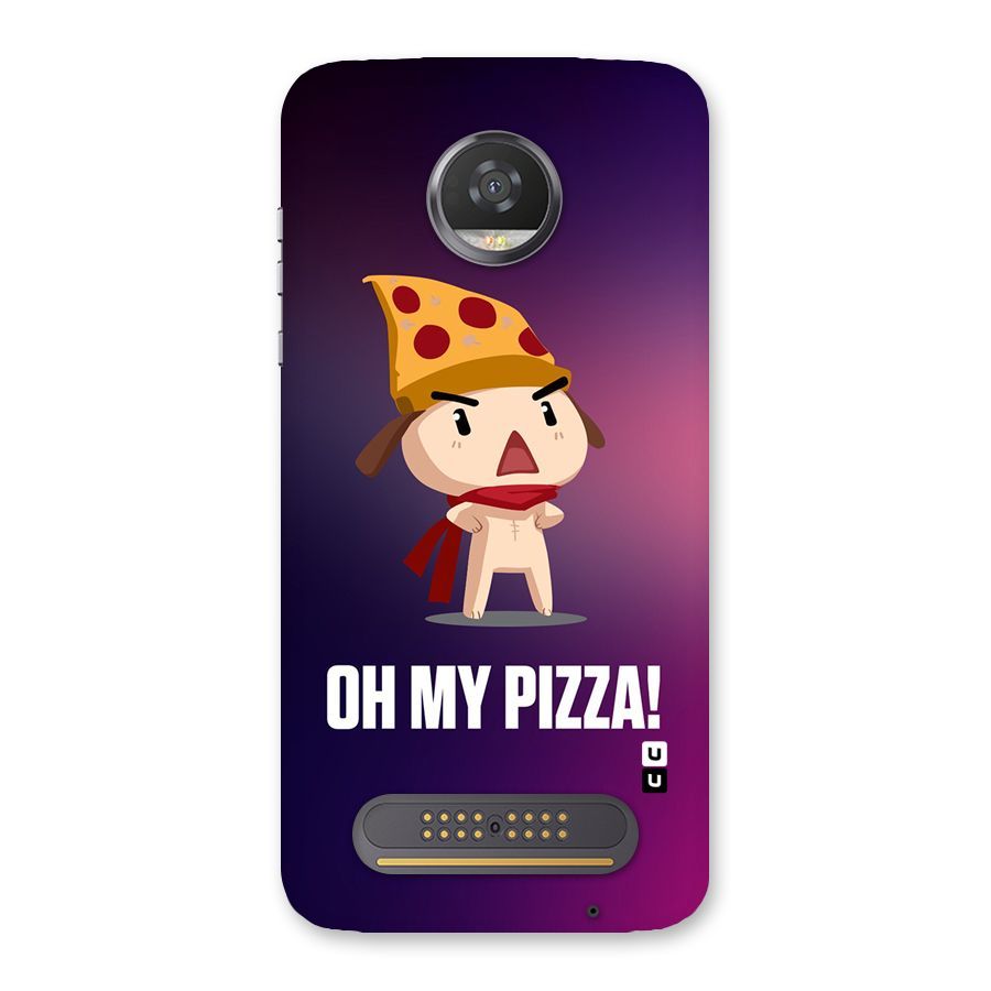 Oh My Pizza Back Case for Moto Z2 Play