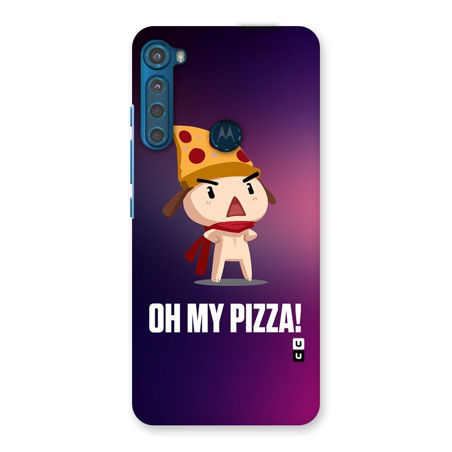 Oh My Pizza Back Case for Motorola One Fusion Plus