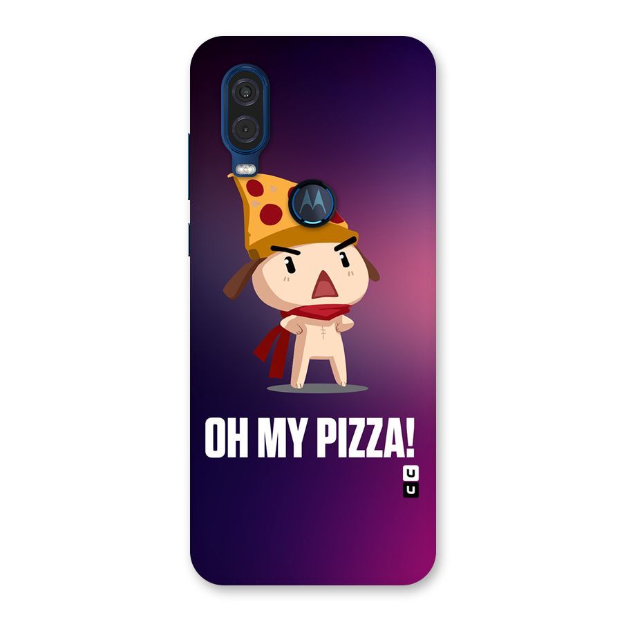 Oh My Pizza Back Case for Motorola One Vision