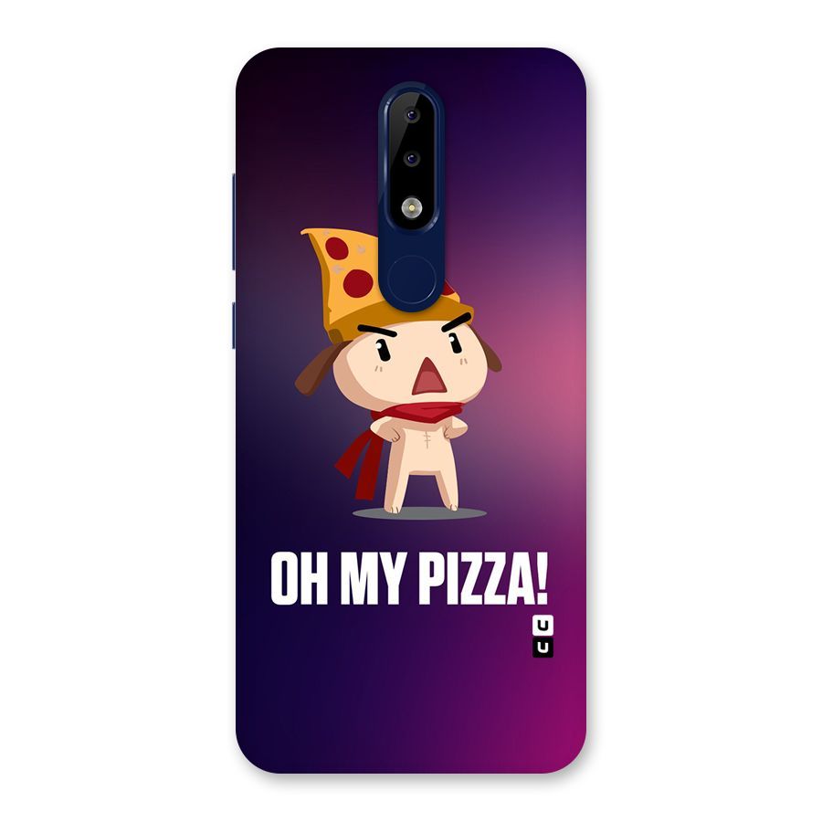 Oh My Pizza Back Case for Nokia 5.1 Plus