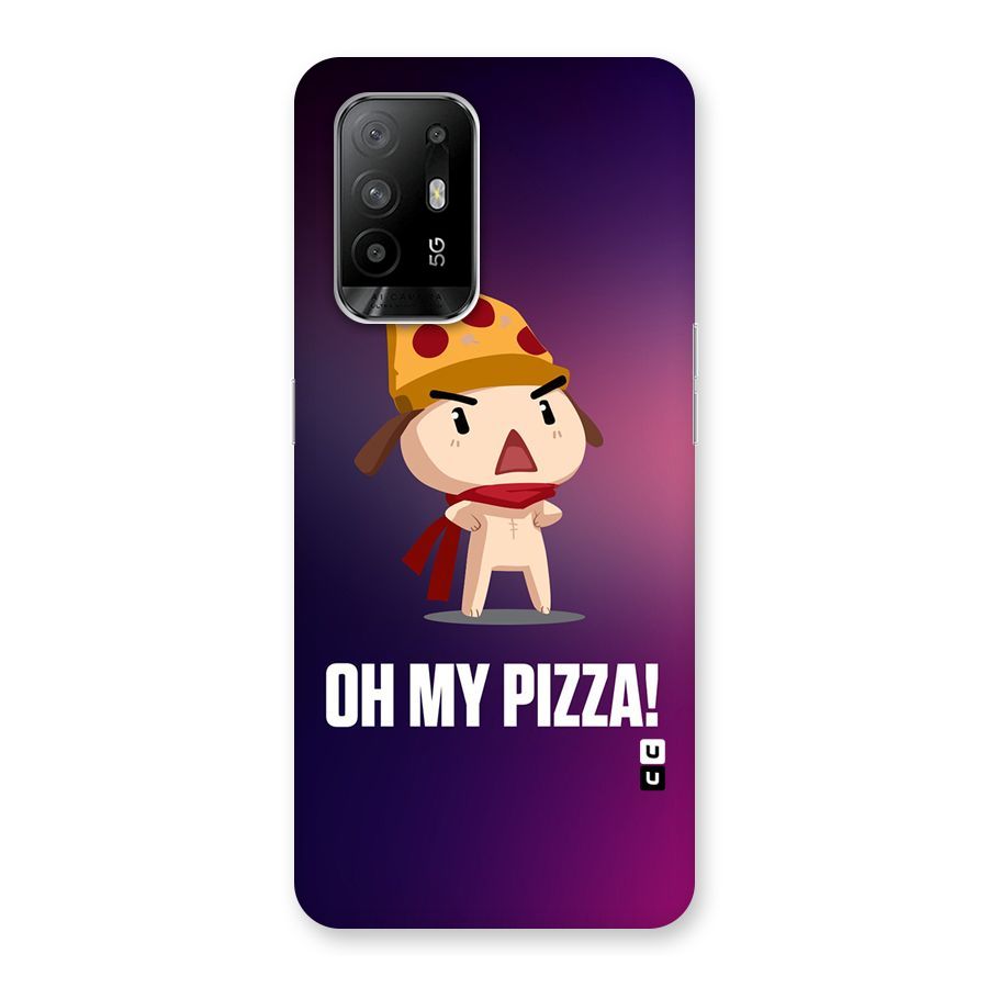 Oh My Pizza Back Case for Oppo F19 Pro Plus 5G