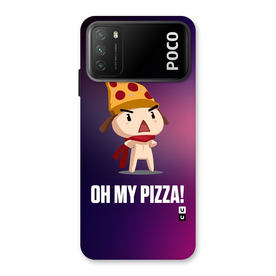 Oh My Pizza Back Case for Poco M3
