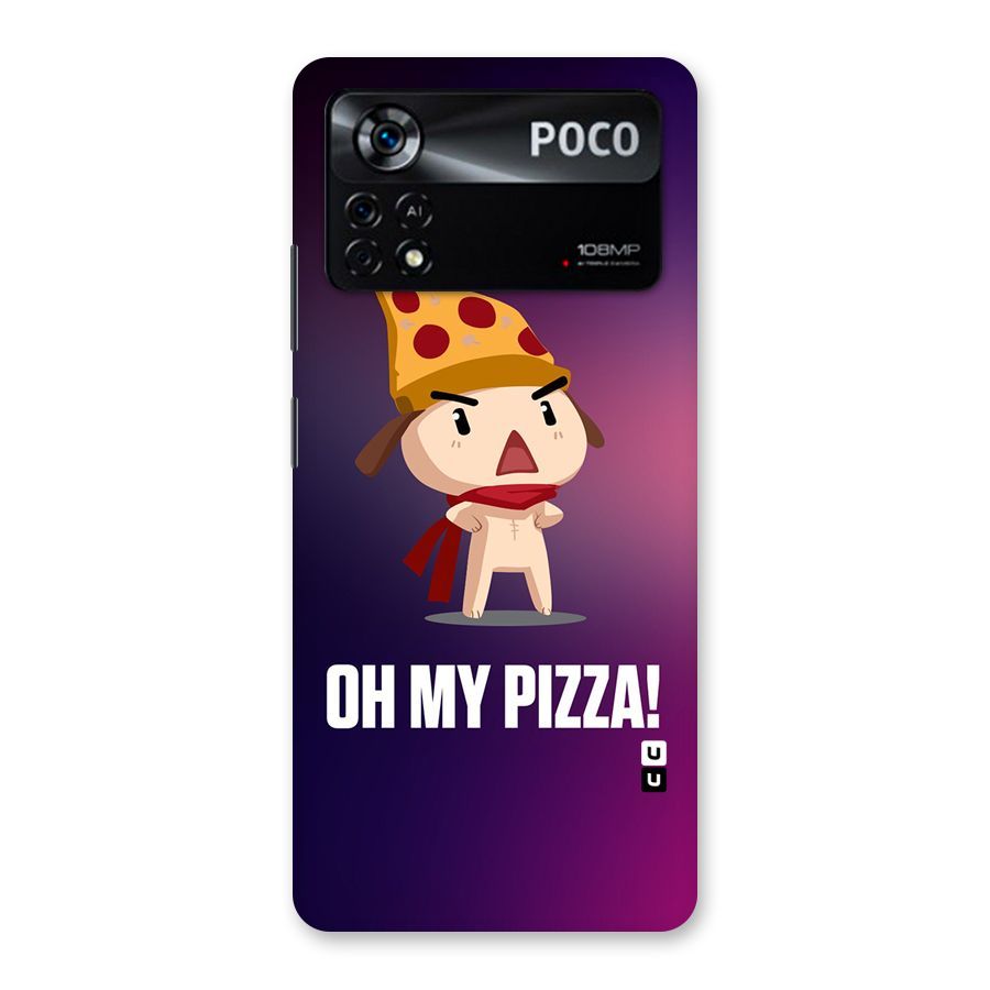 Oh My Pizza Back Case for Poco X4 Pro 5G