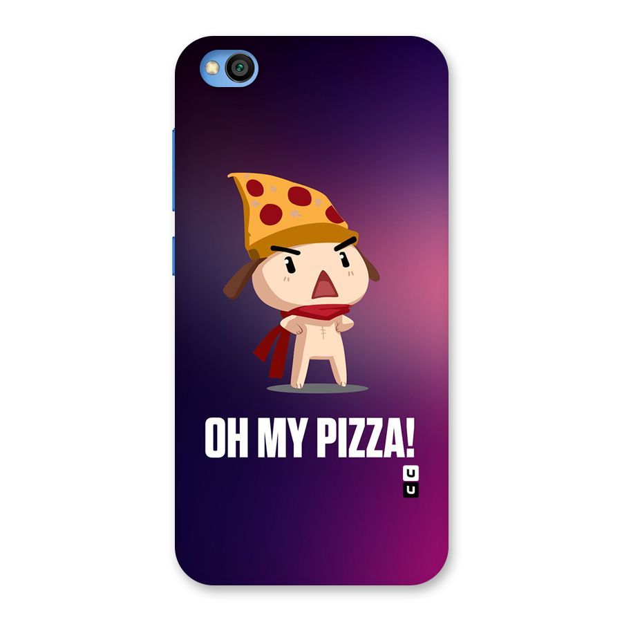Oh My Pizza Back Case for Redmi Go