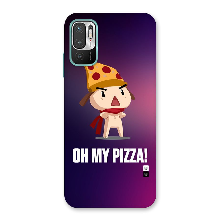 Oh My Pizza Back Case for Redmi Note 10T 5G