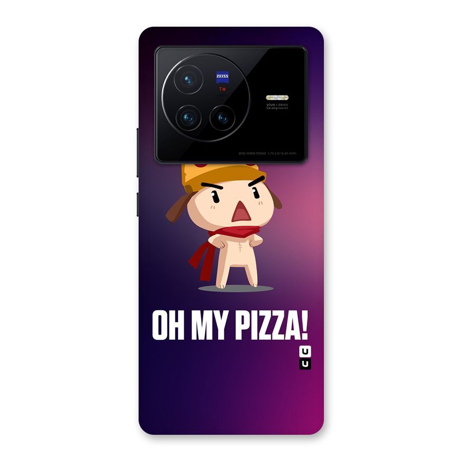 Oh My Pizza Back Case for Vivo X80
