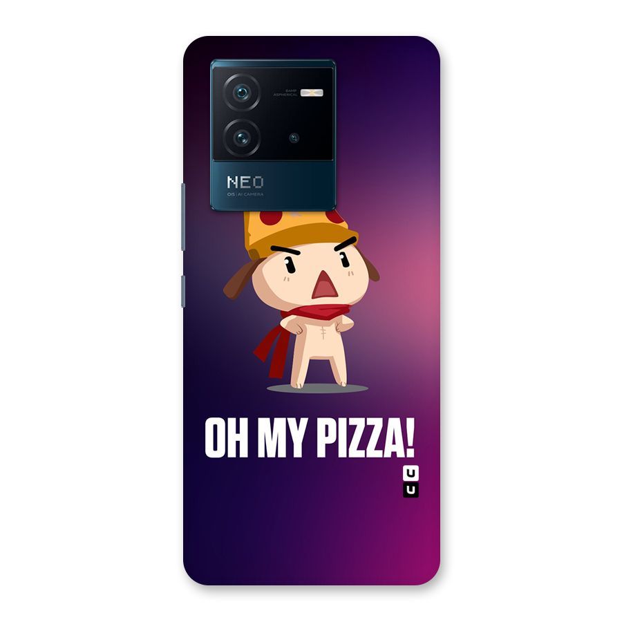 Oh My Pizza Back Case for Vivo iQOO Neo 6 5G