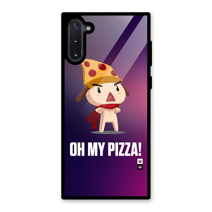 Oh My Pizza Glass Back Case for Galaxy Note 10