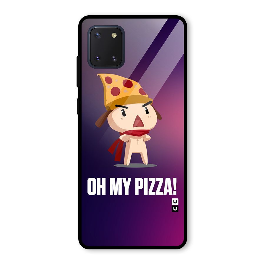 Oh My Pizza Glass Back Case for Galaxy Note 10 Lite